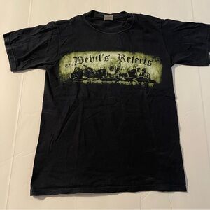 The Devils Rejects T Shirt Small Black Graphic Tee Anvil Y2K Horror